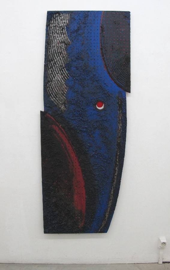 FRANCK GRIBLING, magna mater, 1990, 172 x 67 cm